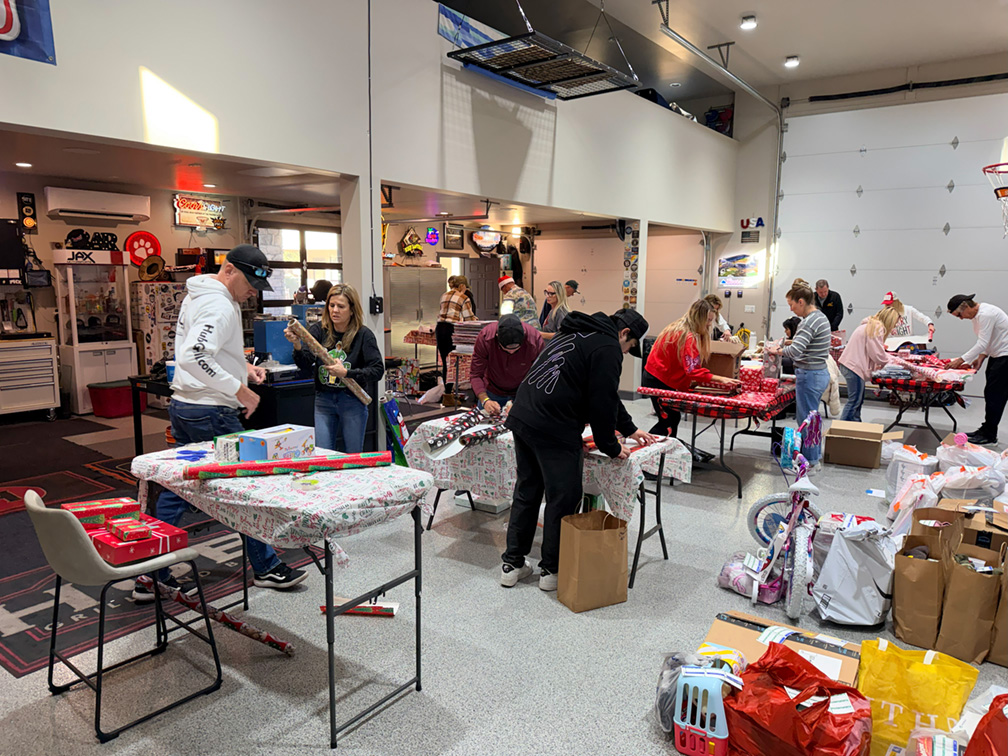 Klaus Team Cares Delivers Holiday Cheer to 60 Students Across Four Mesa Schools